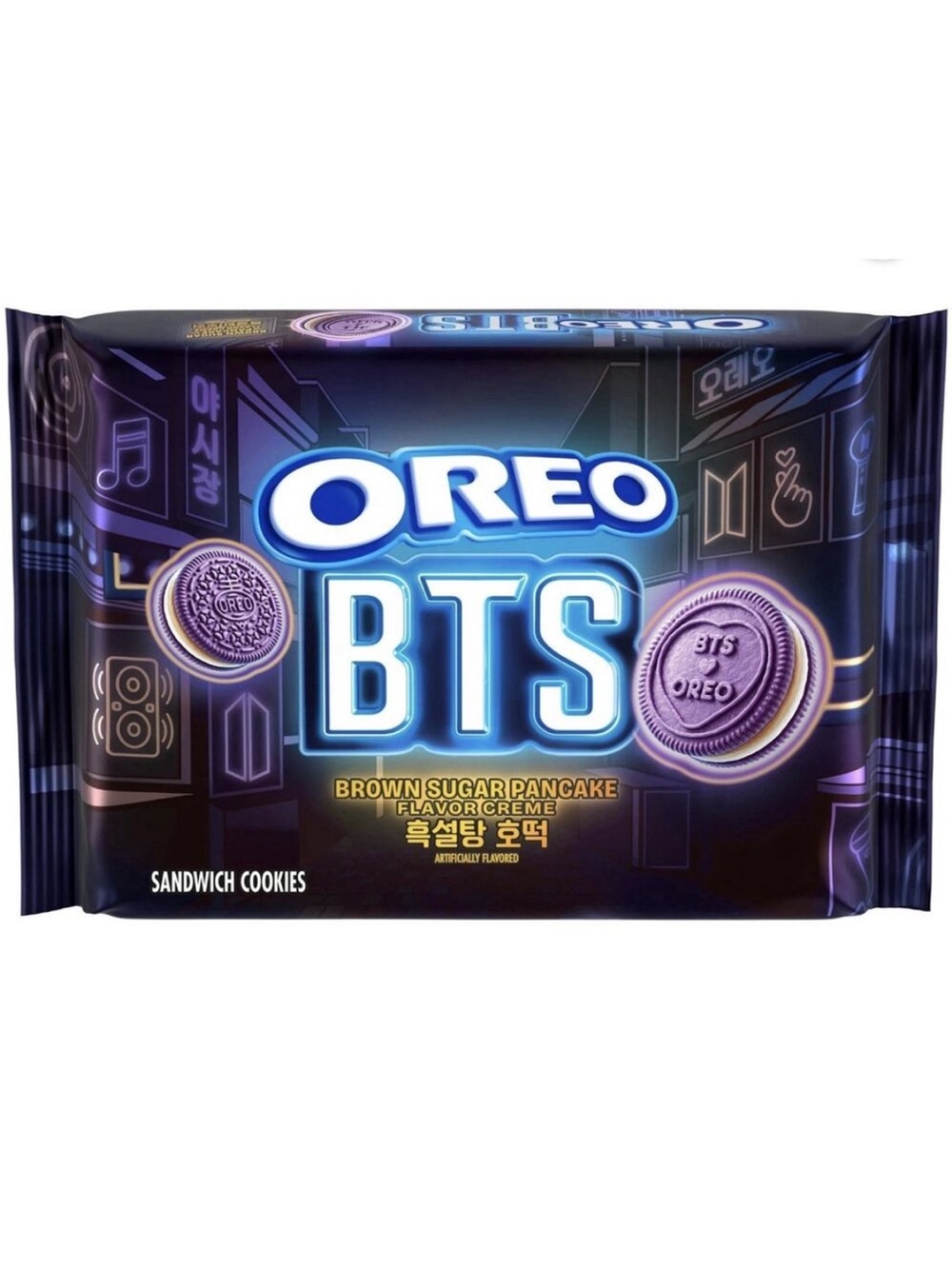 Oreo BTS Brown Sugar Pancake Sandwich Cookies Limited Edition